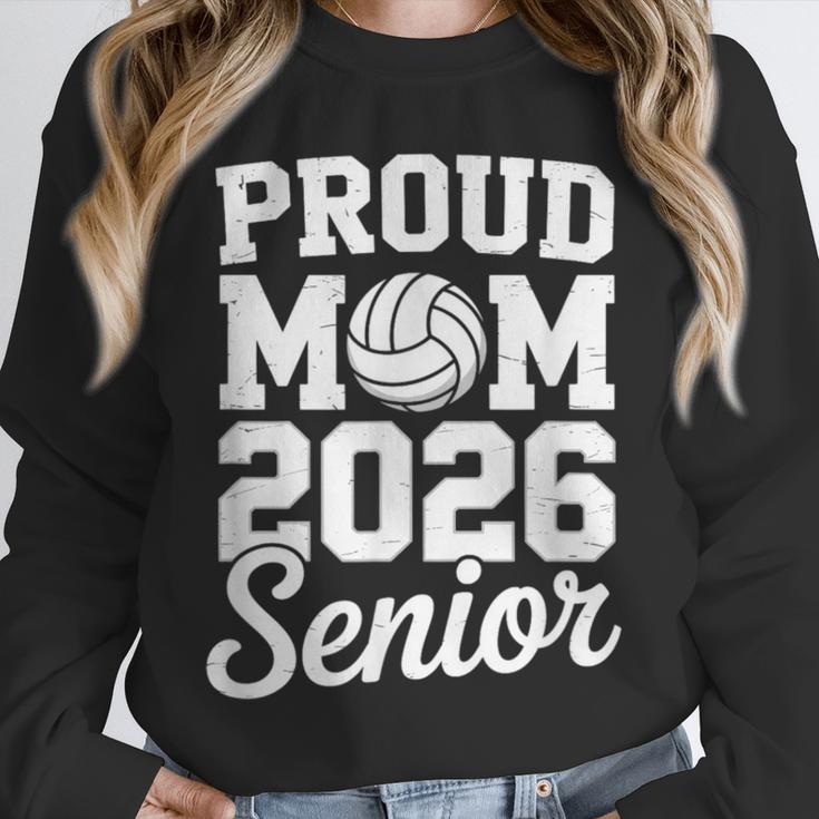 Senior 2026 Volleyball Mom High School Graduation Outfit Unisex Sweatshirt