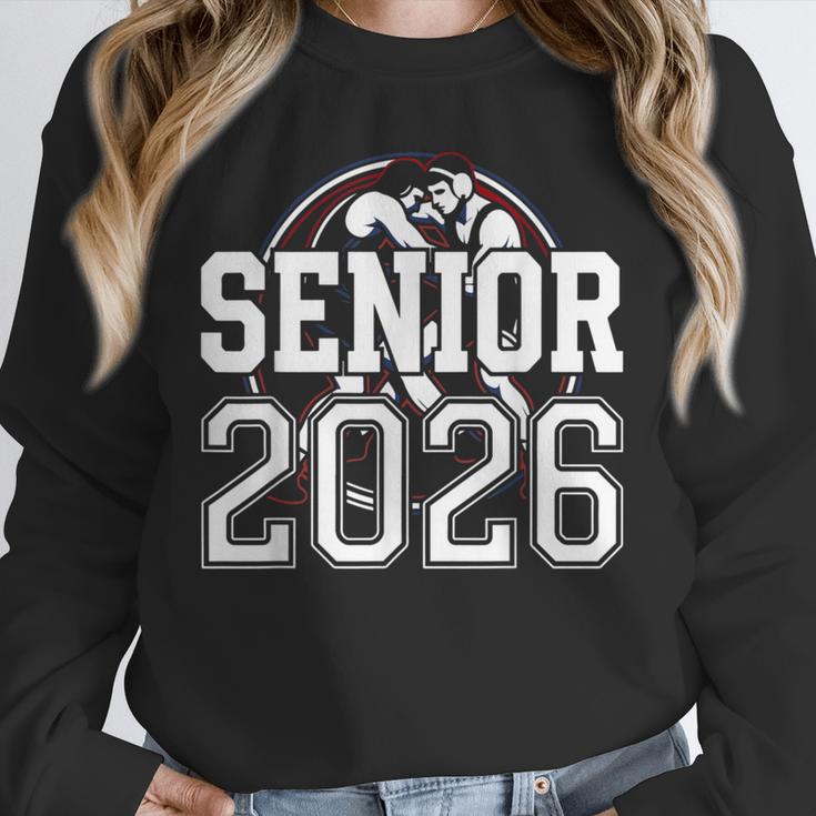 Senior 2026 Wrestling Class Of 2026 Wrestler Graduation Unisex Sweatshirt