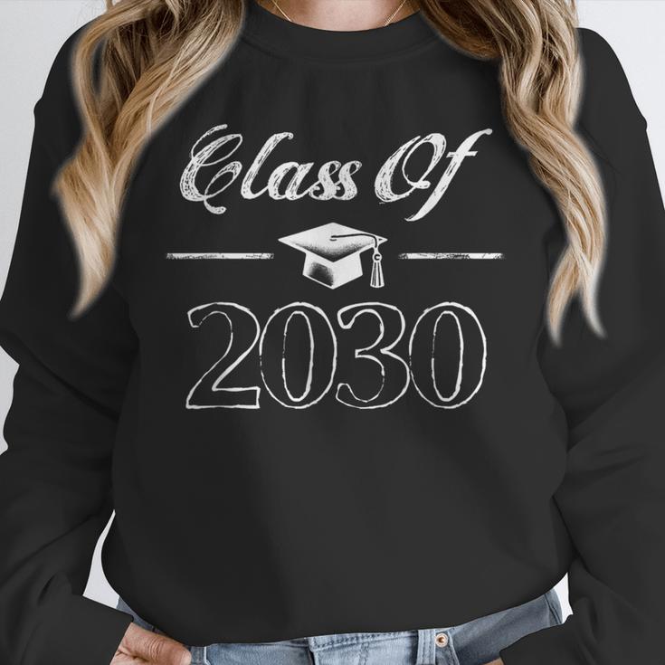 Senior 2030 Class Of 2030 Graduation First Day Of School Unisex Sweatshirt