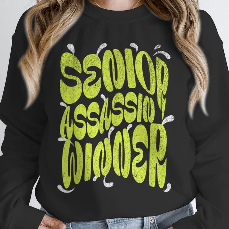 Senior Assassin Winner School Graduation Water Game Unisex Sweatshirt