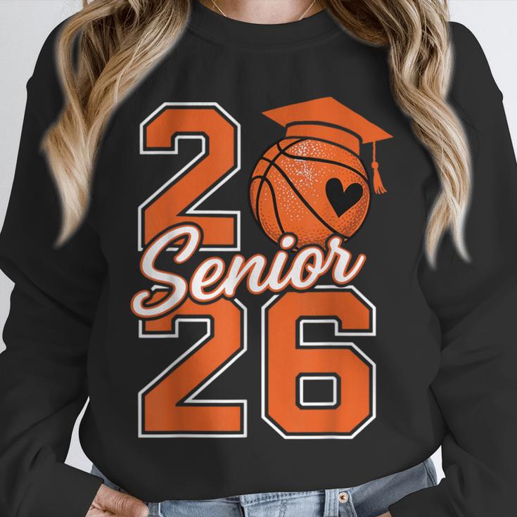 Senior Basketball Class Of 2026 Crew Basketball Graduation Unisex Sweatshirt