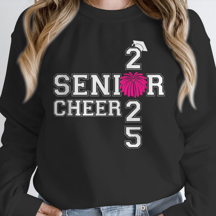Senior Cheerleader Cheer Class Of 2025 Graduation Graduate Unisex Sweatshirt