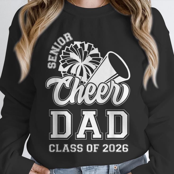Senior Cheerleader Dad Cheer Class Of 2026 Graduation Men Unisex Sweatshirt