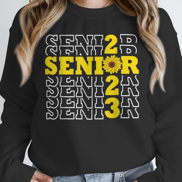 Senior Class Of 2023 Sunflower Graduation Seniors 23 Unisex Sweatshirt
