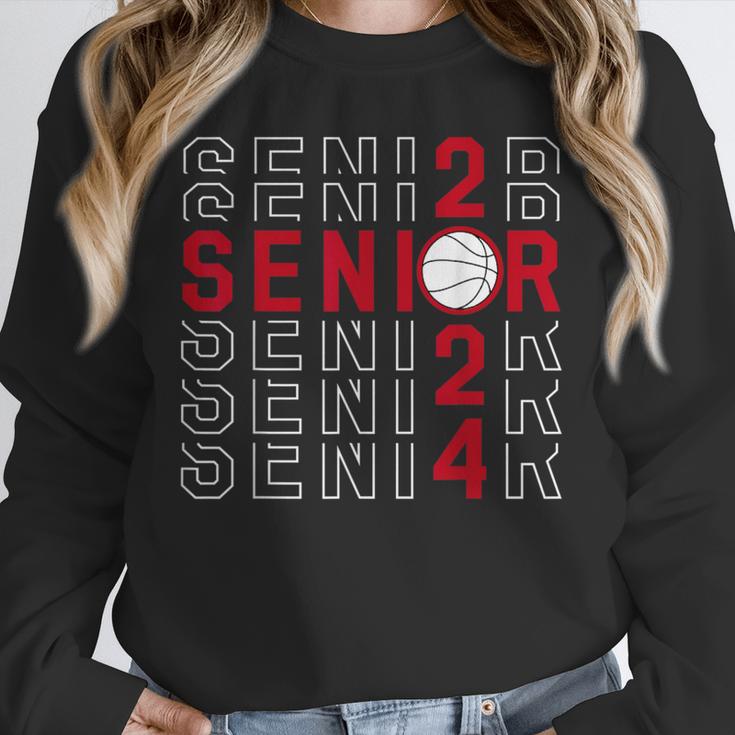 Senior Class Of 2024 Graduation 2024 Maroon Basketball Unisex Sweatshirt