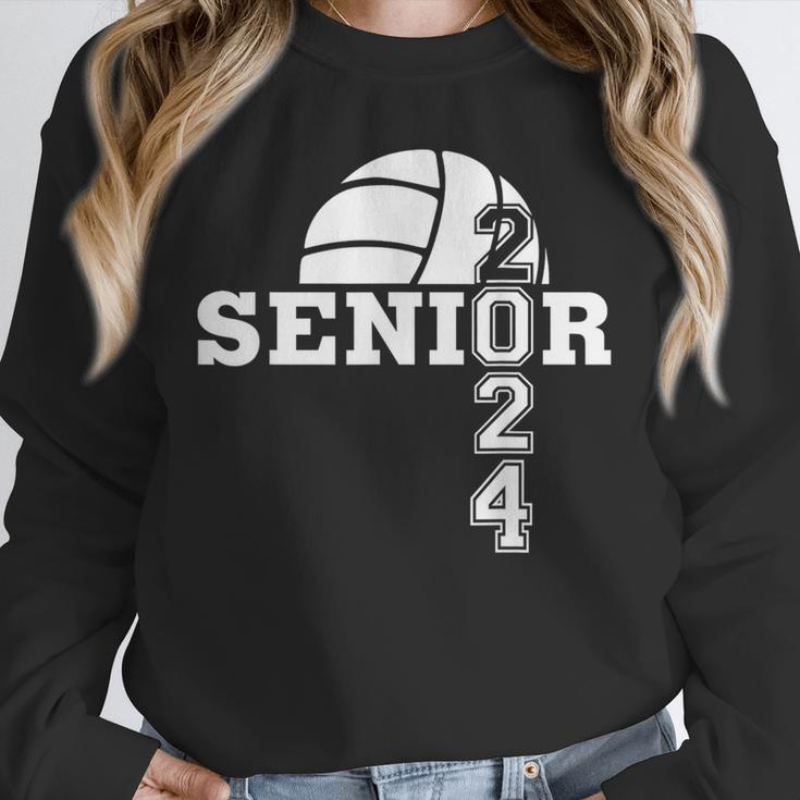 Senior Class Of 2024 Volleyball Seniors School Graduation Unisex Sweatshirt