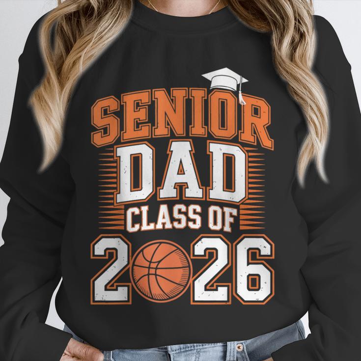 Senior Dad Class Of 2026 Graduate Basketball Graduation 2026 Unisex Sweatshirt