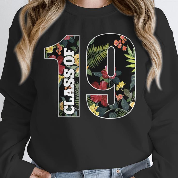 Senior Floral Class Of 2019 Shirt Graduation Idea Unisex Sweatshirt