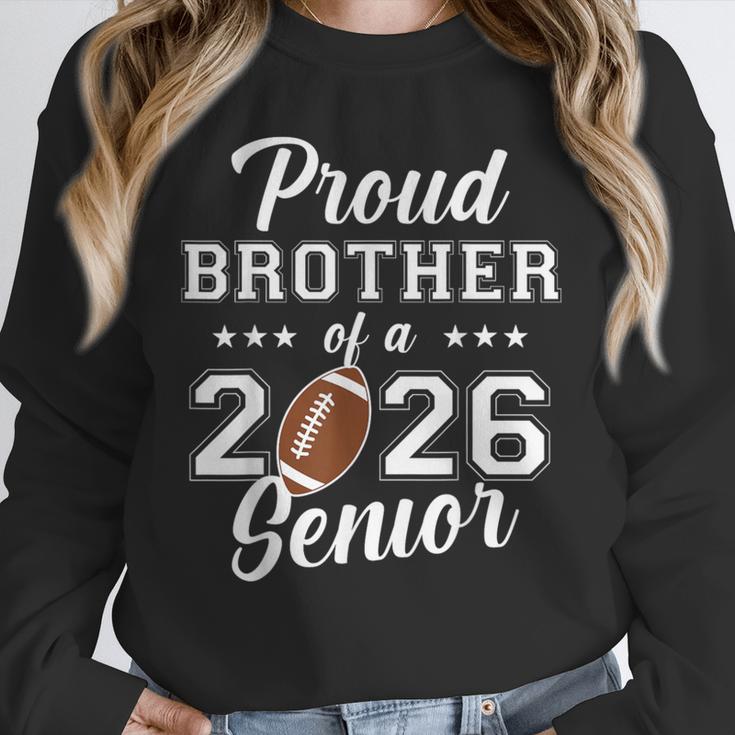 Senior Football Brother Class Of 2026 Graduation Graduate Unisex Sweatshirt