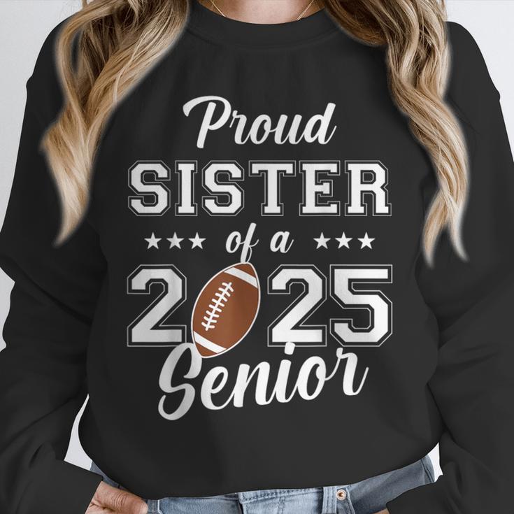 Senior Football Sister Class Of 2025 Graduation Graduate Unisex Sweatshirt