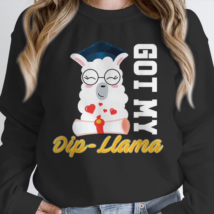 Senior Graduation TShirt 2019 Got My Dip-Llama Diploma Shirt Unisex Sweatshirt
