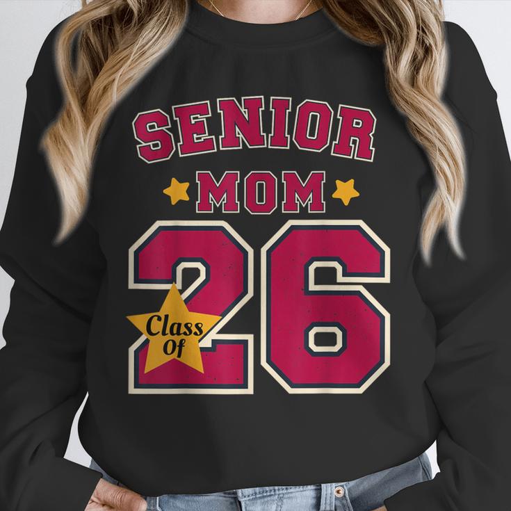 Senior Mom 2026 Proud Senior Mom Class Of 26 For Graduation Unisex Sweatshirt