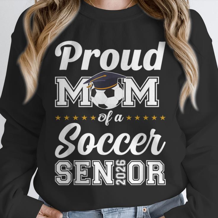 Senior Mom Class Of 2026 Soccer Mom Graduation Unisex Sweatshirt