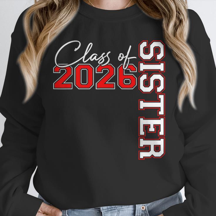 Senior Sister Class Of 2026 Proud Big Sis Graduation Family Unisex Sweatshirt