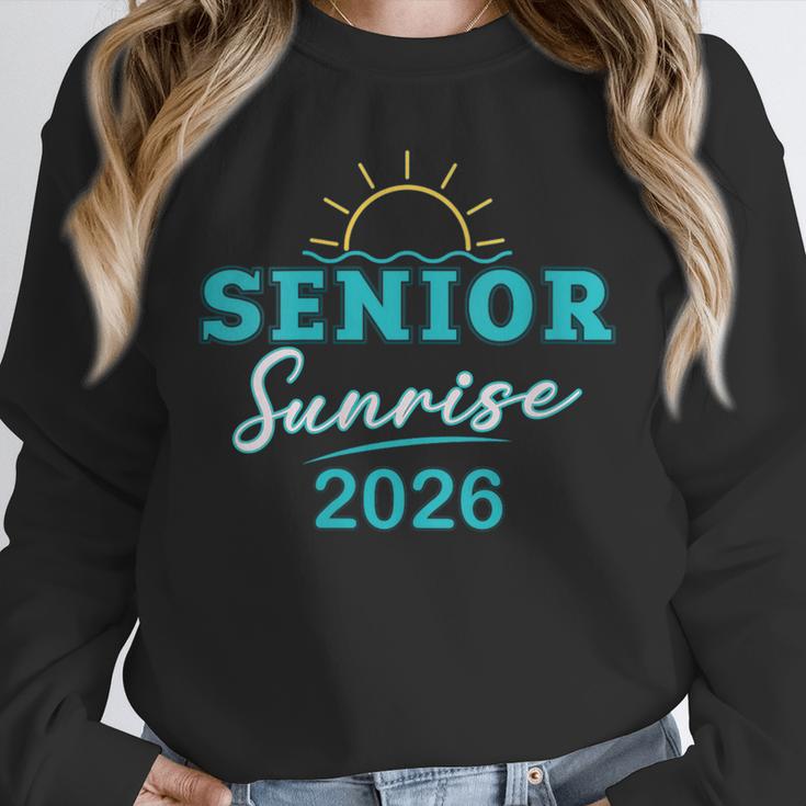 Senior Sunrise Class Of 2026 Vintage Graduation High School Unisex Sweatshirt