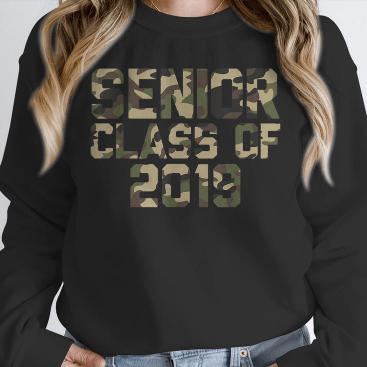 Seniors 2019 Class TShirt Camo Print T-Shirt Graduation Gift Unisex Sweatshirt