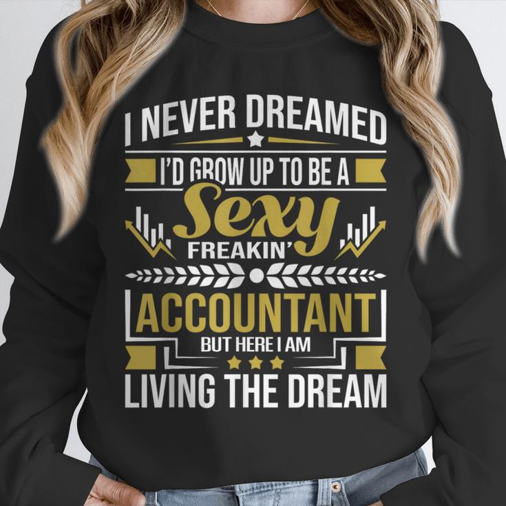 Be A Sexy Accountant Accounting Graduation Accountant Unisex Sweatshirt