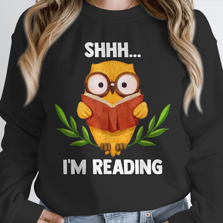 Shhh I'm Reading World Book Day Costume 2026 Kids Unisex Sweatshirt