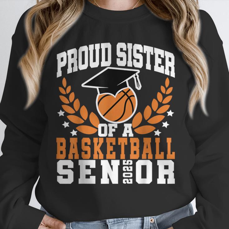 Sister Class Of 2025 Senior Basketball Graduation Family Unisex Sweatshirt