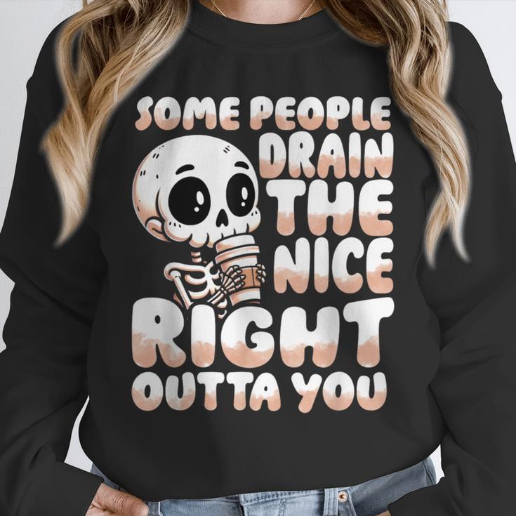 Skeleton Coffee Lover Introvert Unisex Sweatshirt Skeleton Coffee Lover Introvert Unisex Sweatshirt