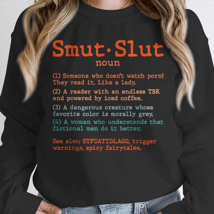 Smut Slut Sayings Definition Sarcastic Book Lover Unisex Sweatshirt Smut Slut Sayings Definition Sarcastic Book Lover Unisex Sweatshirt