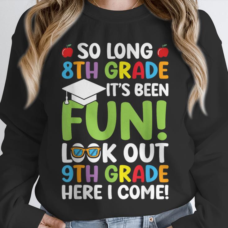 So Long 8th Grade 9th Grade Here I Come Graduation Unisex Sweatshirt