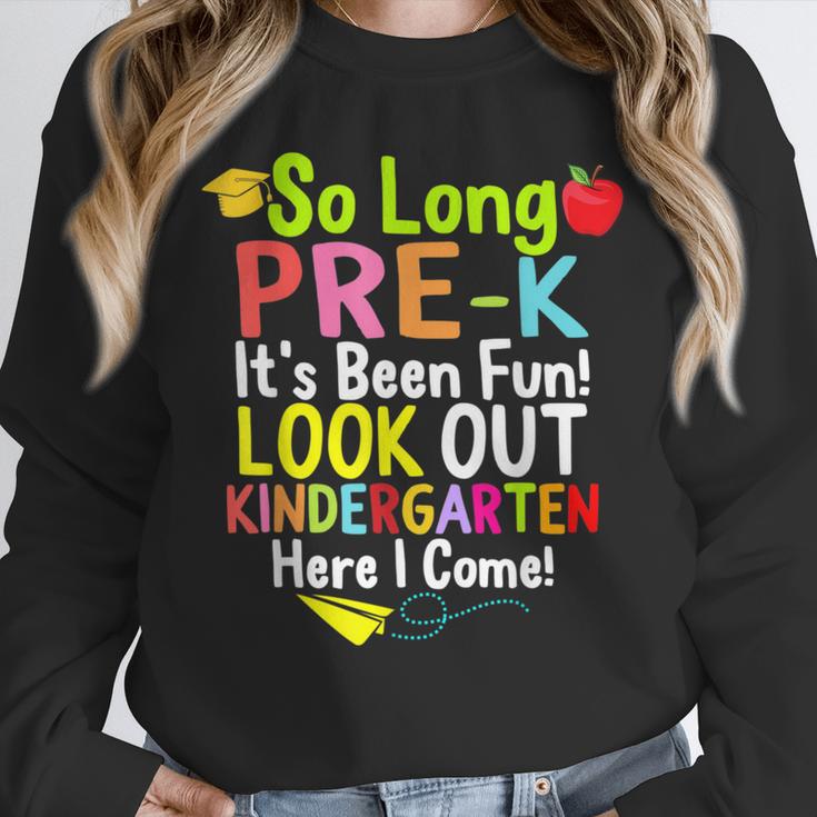 So Long Pre-K Kindergarten Here I Come Graduation Kids Unisex Sweatshirt