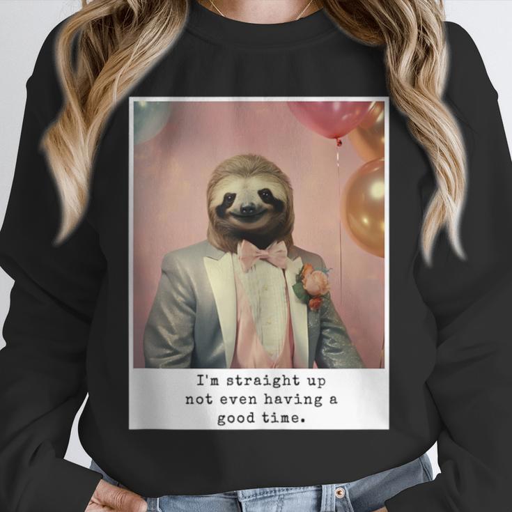 Social Anxiety Not Having A Good Time Socializing Introvert Unisex Sweatshirt
