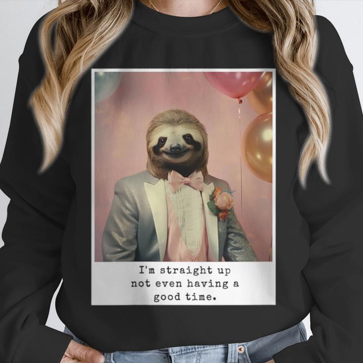 Social Anxiety Not Having A Good Time Socializing Introvert Unisex Sweatshirt