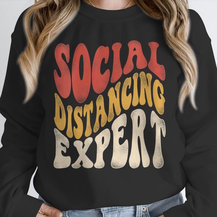 Social Distancing Expert Introvert Unisex Sweatshirt