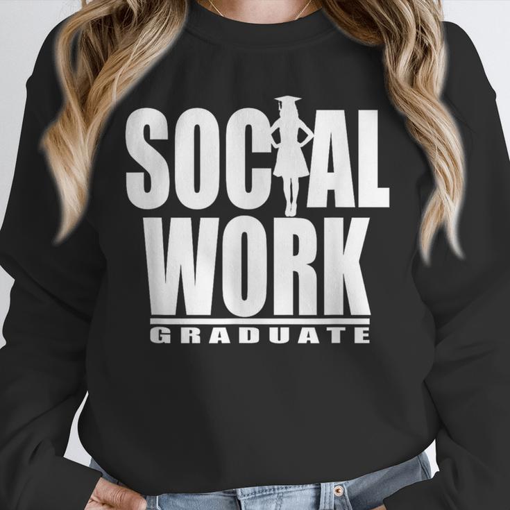 Social Work Graduate TShirt College Graduation Unisex Sweatshirt