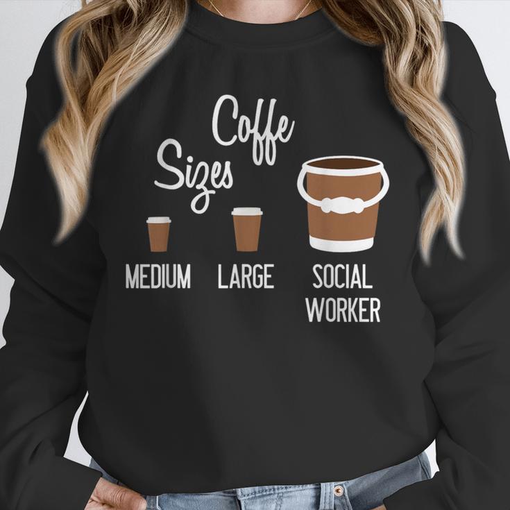 Social Work s Coffee Graduation Social Worker Unisex Sweatshirt