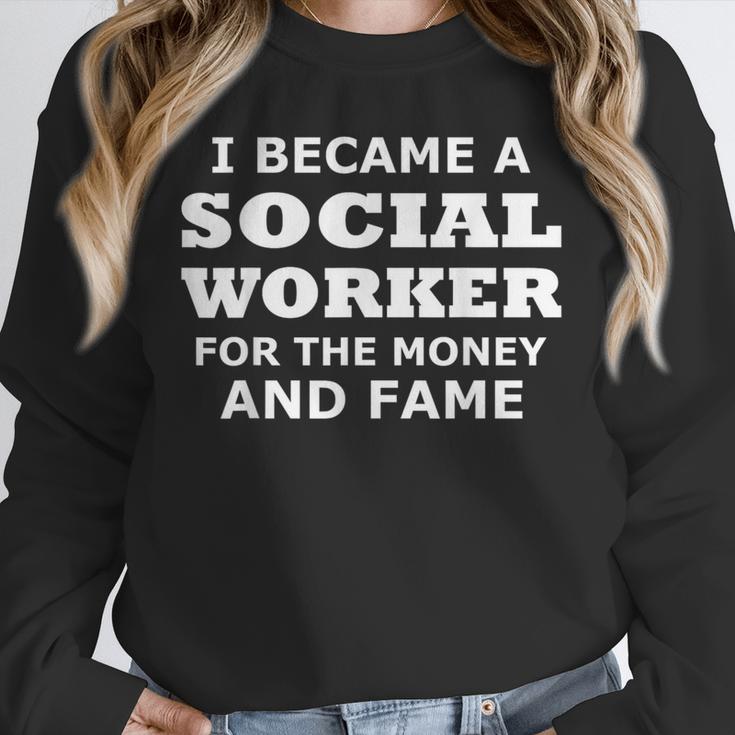 Social Worker Graduation Men Women Social Worker Unisex Sweatshirt