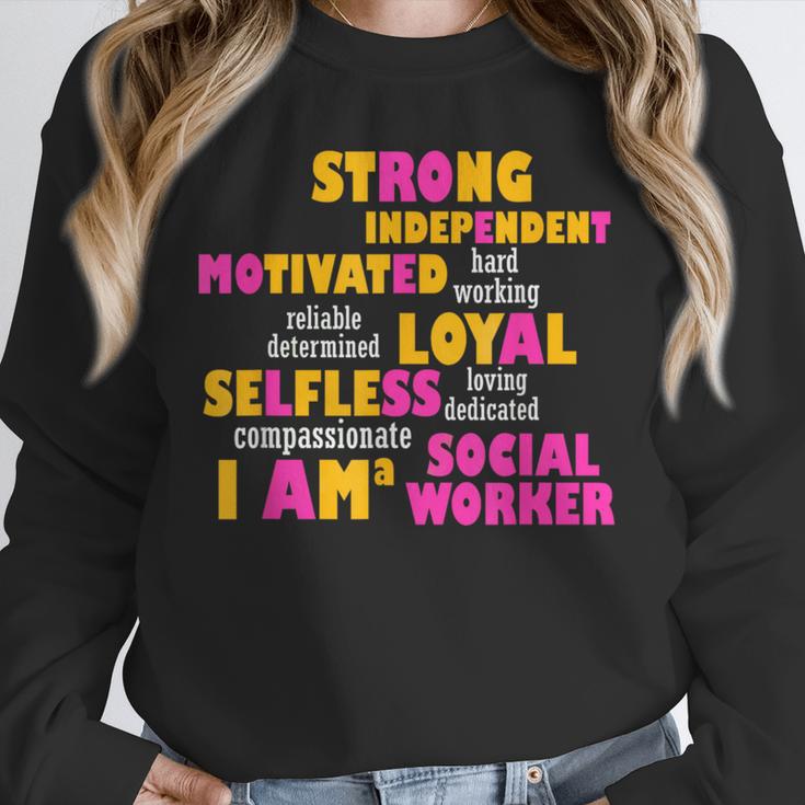 Social WorkerShirt Graduation Social Work Month Unisex Sweatshirt
