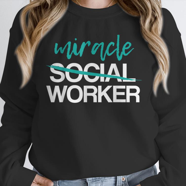 Social Worker Work Month MSW Graduation Masters Unisex Sweatshirt