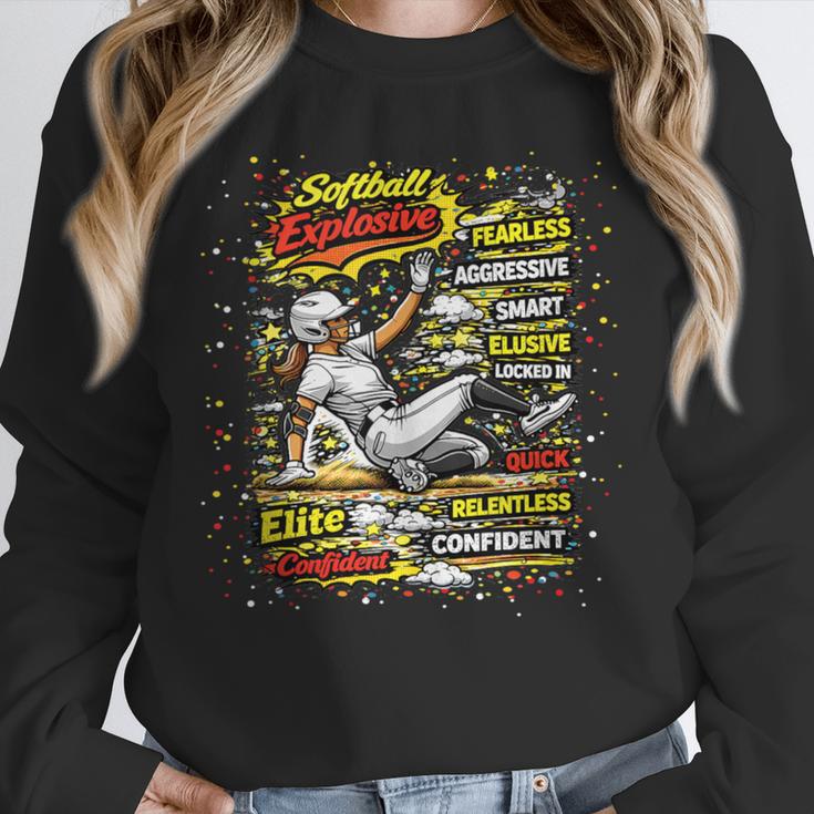 Softball Slider Pop Comic Book Art Best Traits Fast Elite Unisex Sweatshirt Softball Slider Pop Comic Book Art Best Traits Fast Elite Unisex Sweatshirt