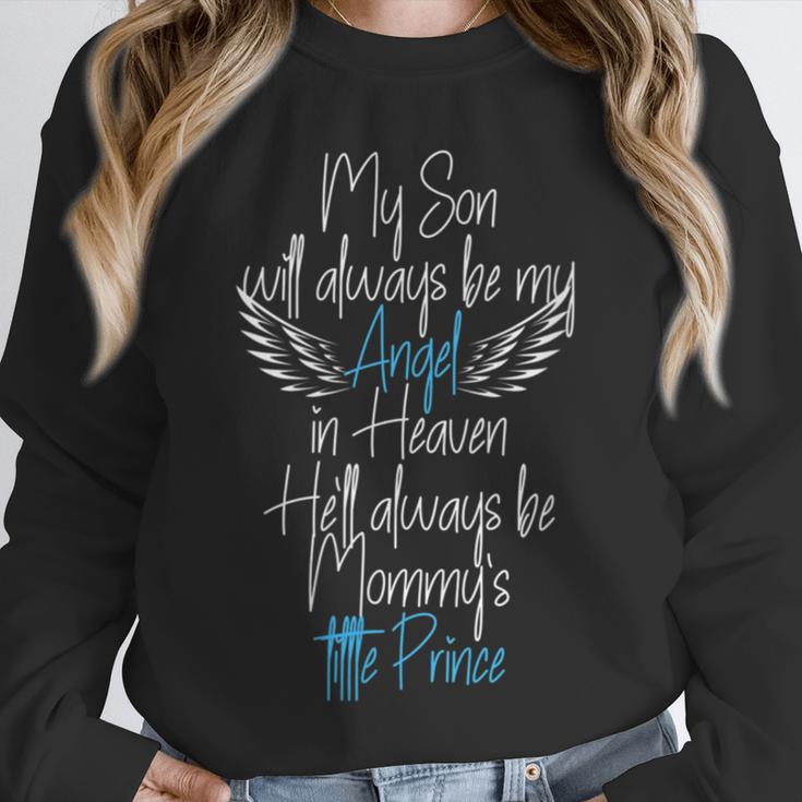 My Son My Angel In Heaven In Loving Memory Of My Son Unisex Sweatshirt