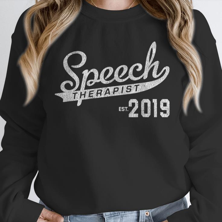 Speech Therapist Graduation 2019 Shirt Speech Therapy Unisex Sweatshirt
