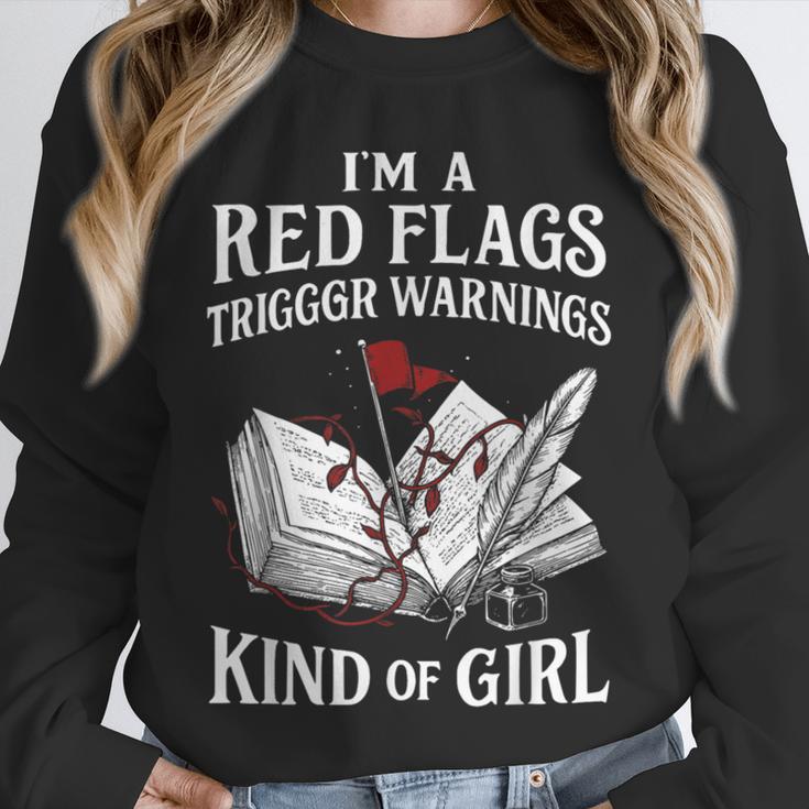 Spicy Book Reader Morally Gray Dark Romance Bookish Unisex Sweatshirt