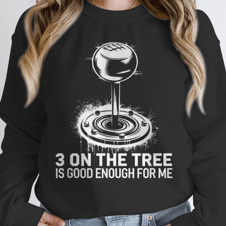 Stick Shift Nostalgia Column Shift Line Unisex Sweatshirt