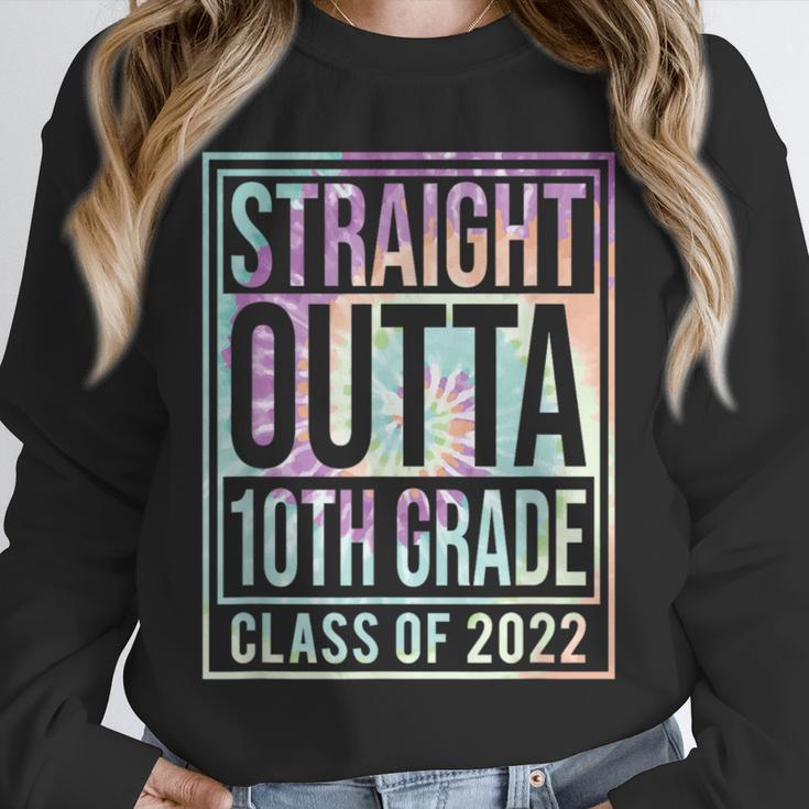Straight Outta 10th Grade Class Of 2022 School Graduation Unisex Sweatshirt