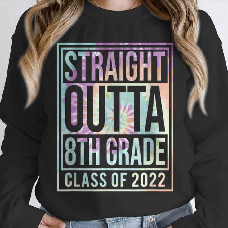 Straight Outta 8th Grade Class Of 2022 School Graduation Unisex Sweatshirt