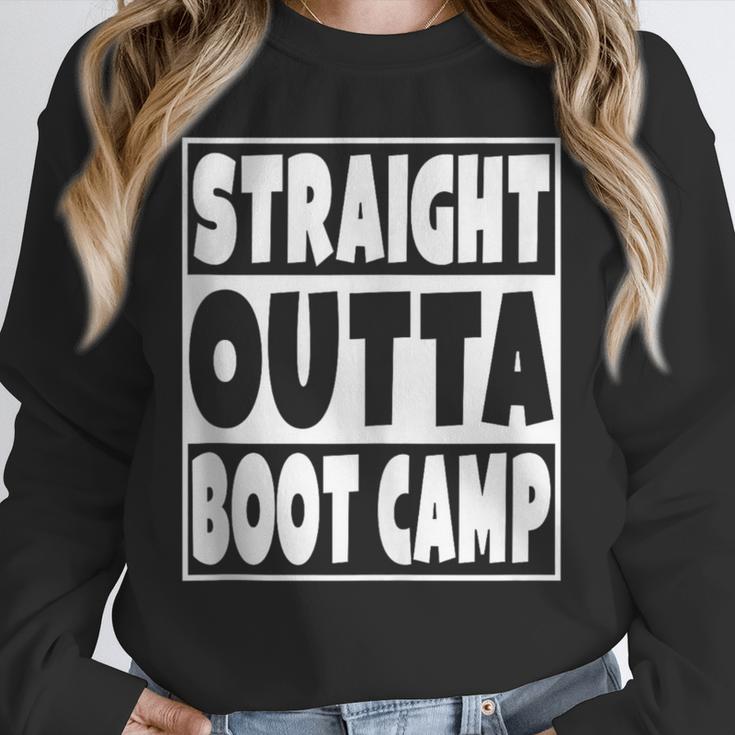 Straight Outta Boot Camp Military Basic Training Graduation Unisex Sweatshirt