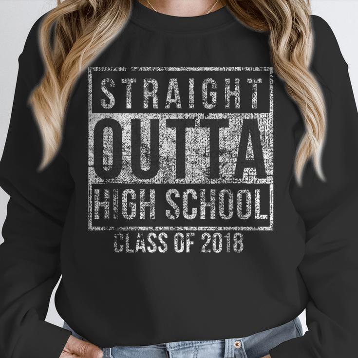 Straight Outta High School Graduation Boys Unisex Sweatshirt