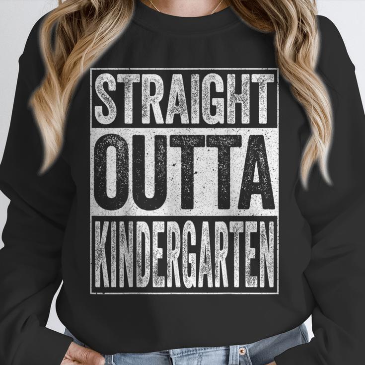 Straight Outta Kindergarten Shirt Boy Girl Graduation Unisex Sweatshirt
