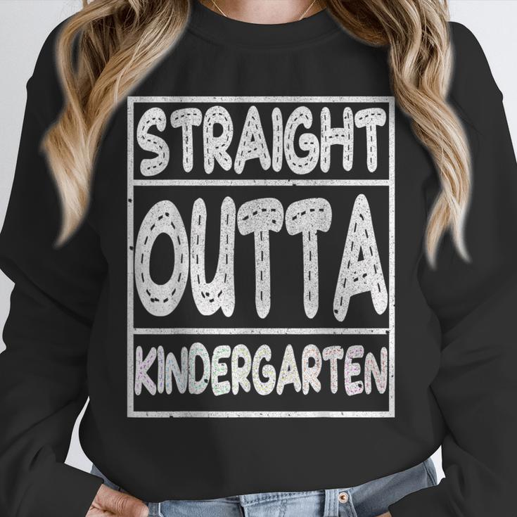 Straight Outta Kindergarten Shirt Great Graduation Idea Unisex Sweatshirt