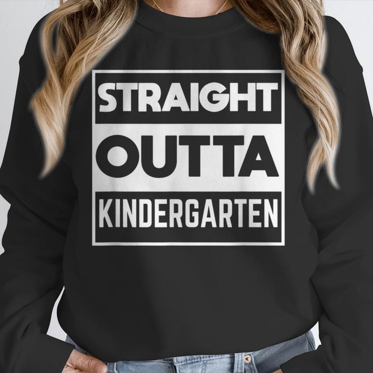 Straight Outta Kindergarten Shirts Graduation Unisex Sweatshirt