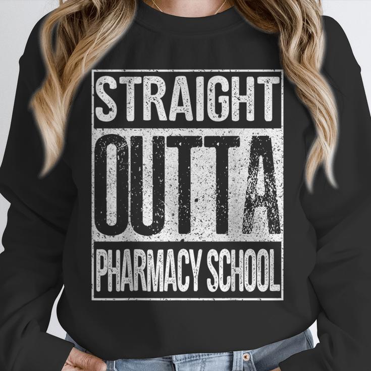 Straight Outta Pharmacy School Shirt Graduation Unisex Sweatshirt