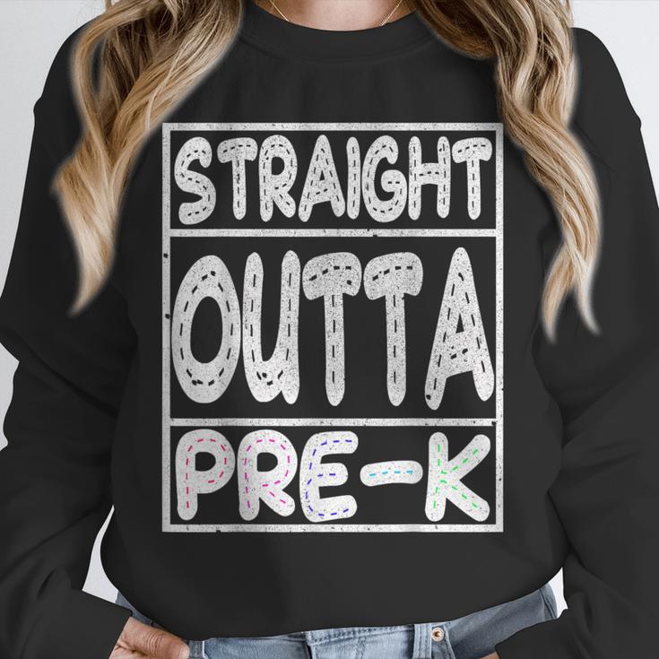 Straight Outta Pre-K Shirt Great Graduation Preschools Unisex Sweatshirt