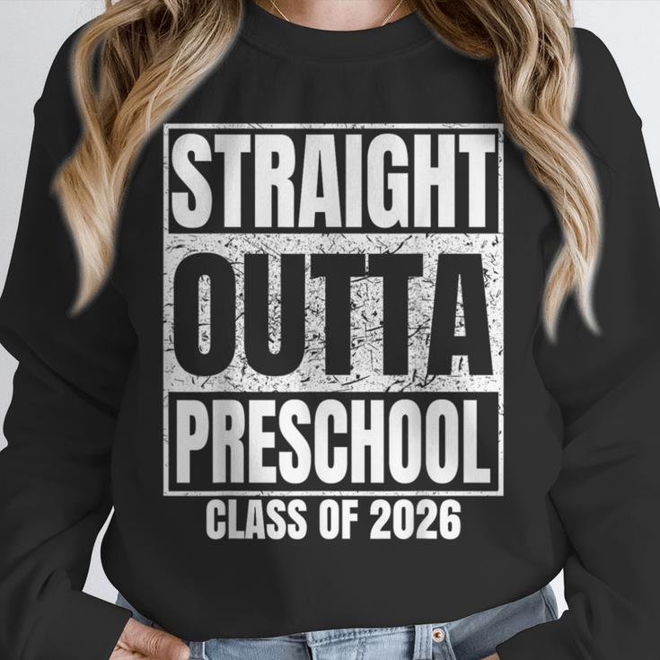 Straight Outta Preschool Graduate Class 2026 Graduation Unisex Sweatshirt